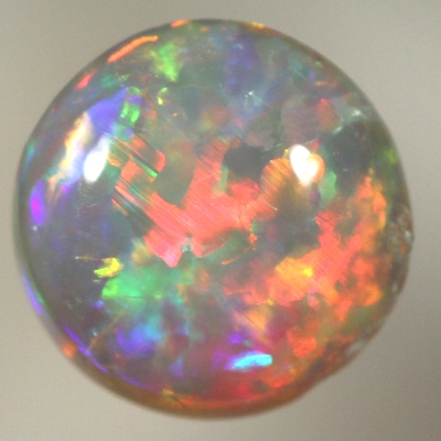 SOLID CRYSTAL OPAL Quality opal.Very 3D pattern, colour throughout